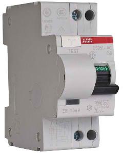 Siguranta Diferentiala 1P+N, 40A, 30mA, DS 951 AC-C40/0,03A ABB