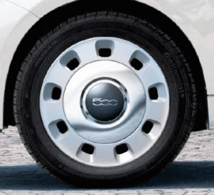 Fiat 500 14 Vintage Wheel Trims - Set Capace Jante 14