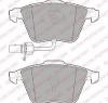 Set placute frana frana disc SEAT LEON  1P1  PRODUCATOR DELPHI LP2032