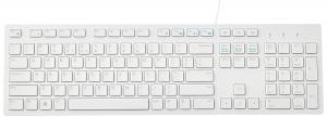 Tastatura Dell Multimedia KB216, cu fir,  alba