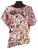 Bluza femei imprimeu leopard orange 793