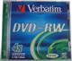 DVD-RW Verbatim, 2x, 4.7 GB, bucata