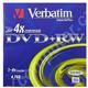 DVD+RW Verbatim 4x 4.7GB 120 MIN 1 buc/jewel