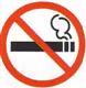Pictograma autoadeziva apli, fumatul interzis