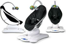 Fotoliu Balansoar Bebelusi 4MOMS MamaRoo Classic Black