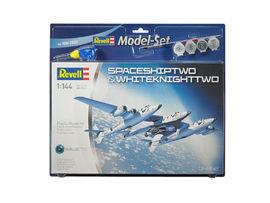 Model Set Space Ship Two & Carrier White Knight Two