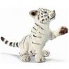 Figurina animal pui tigru alb