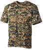 Tricou Camuflaj Digital Woodland