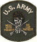 Ecuson US Army cu Velcro