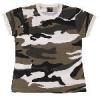 Tricou Dama Camuflaj Urban