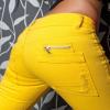 Colorfull Yellow Jeans-3699