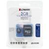 Card memorie micro sd 2gb kingston