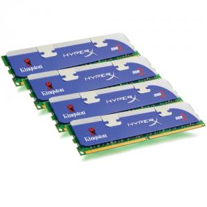 DDR II 4GB, 1066 MHz, CL5, Dual Channel Kit 4 module 1GB, Kingston HyperX - calitate excelenta