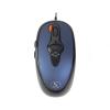 A4Tech X5-005D, Dual Focus Run On Shine 2X Office Optical Mouse USB (Blue)