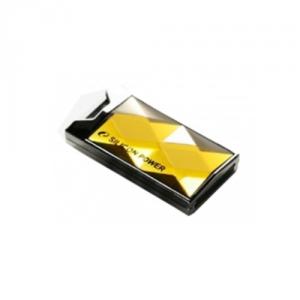USB flash drive 16GB SP Touch 850 Amber, retractable, mini, sli