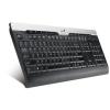 Tastatura genius slimstar 220 black, 12 hot-key, usb