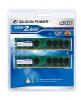 Kit Dual Channel Silicon Power 4GB (2 x 2048MB), DDR2, 800MHz, PC6400, Retail, SP004GBLRU800S22