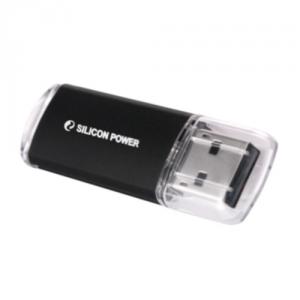 USB flash drive 32GB SP Ultima I Black USB 2.0, aluminiu