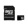 Card memorie Silicon Power Micro SDHC 16GB + adaptor, Class 2, Retail, SP016GBSTH002V10-SP