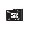 Micro Secure Digital Card 16GB, Class 6, SDHC + adaptor SD, A-Data, bliste