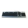 Tastatura COMBO (USB+PS/2) Serioux, multimedia (15 taste MM), black & silver