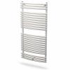 Radiator baie portprosop curbat, 399 x 714 alb, purmo