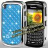 Promotie: Husa light blue cu diamante pentru - Blackberry Curve 9300/9320